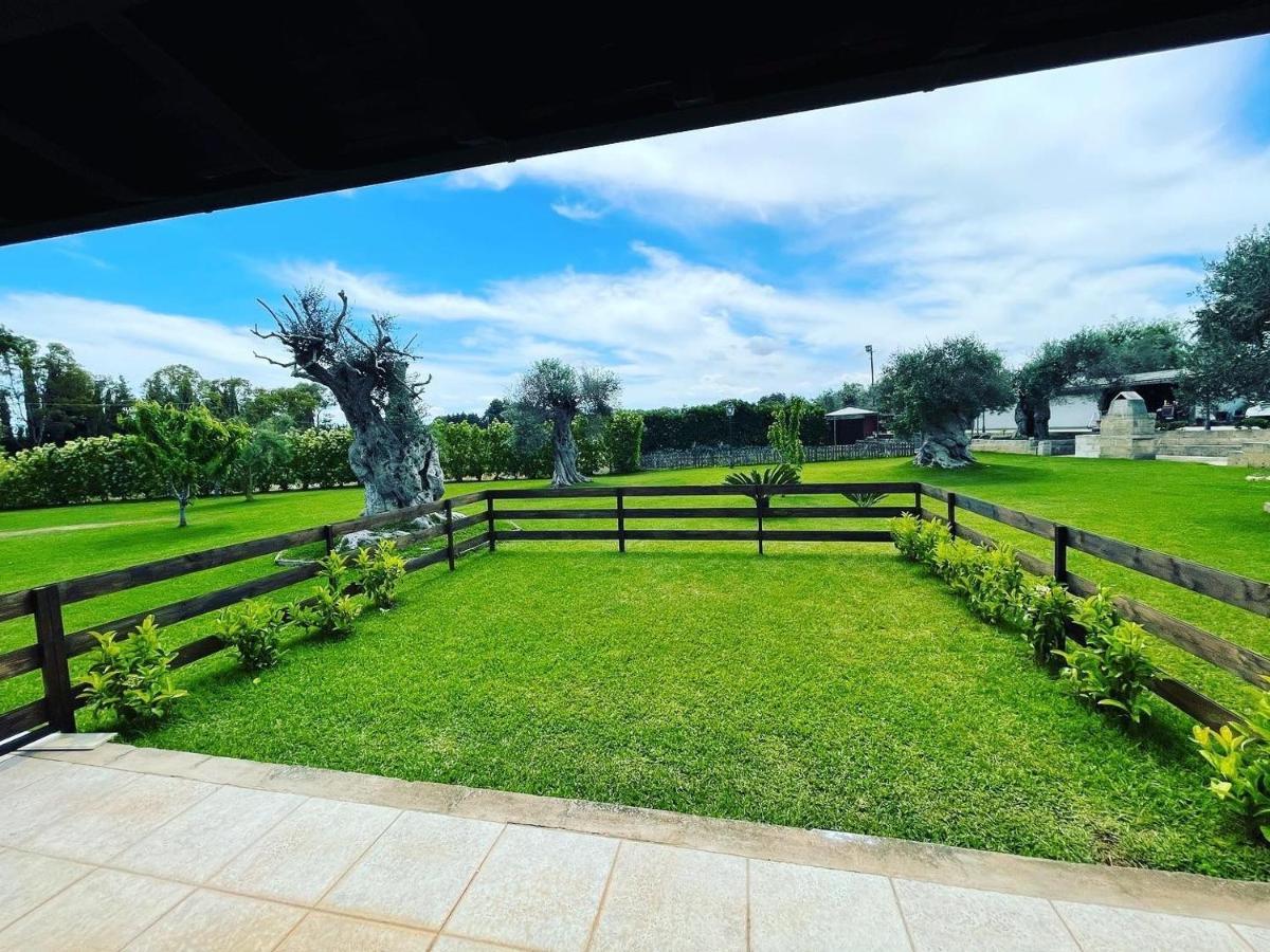 Masseria Giamarra 卡尔皮尼亚诺萨伦蒂诺 外观 照片